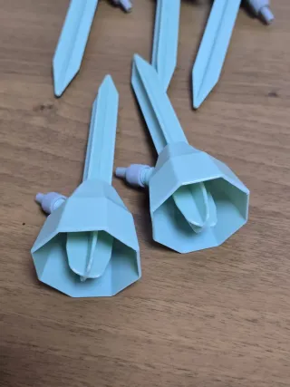 Estacas de riego para plantas:6 unidades. NUEVO.3E