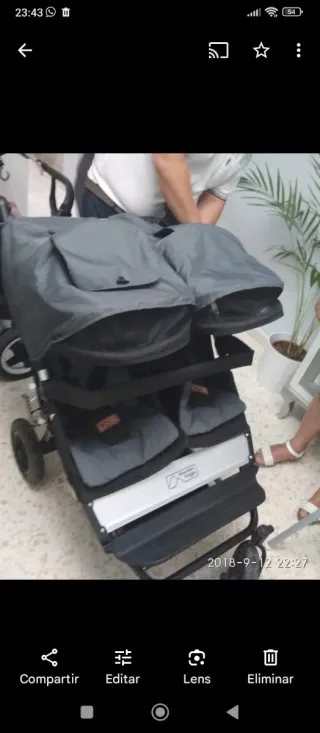 Carro gemelar Mountain Buggy