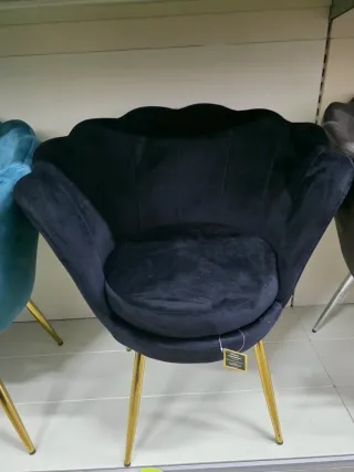 Poltrona beige velluto