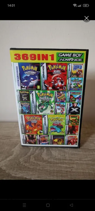 Juegos Game Boy Advance 369 en 1