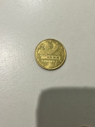 Monedas Andorra 10, 20, 50 céntimos
