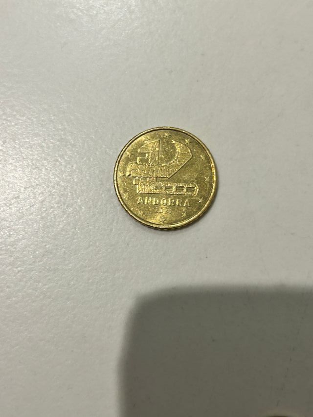 4 Monedas Andorra 10, 20, 50 céntimos