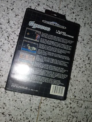 Gynoug Mega Drive Sega Cartucho