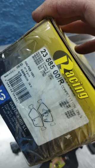 Pastillas mercedes SLK r170