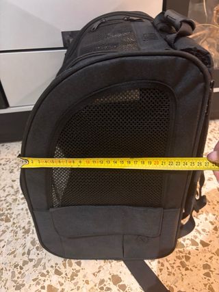 Transportín Pecute Negro sin estrenar