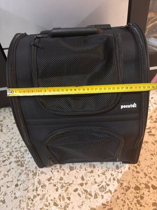 Transportín Pecute Negro sin estrenar