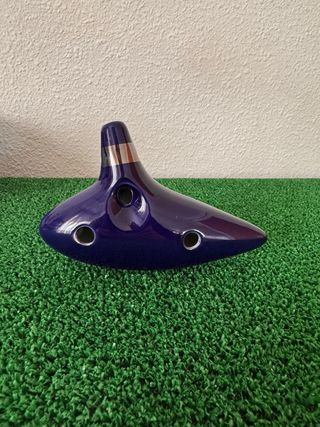 Ocarina 12 agujeros azul