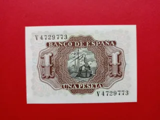 SC 1 Peseta 1953 marqués de santa Cruz nuevo