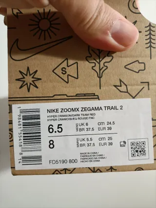 T39 Nike Zegama Trail 2 Naranjas