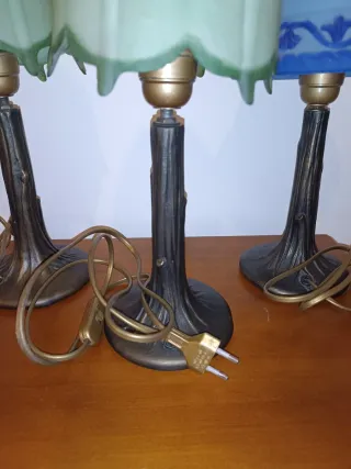 Lámparas de mesita de noche vintage