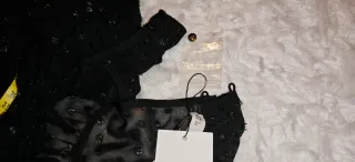 Blusa plumeti con topos brillantes