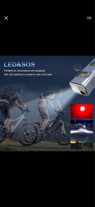 HYCHIKA Inflador Neumáticos Portátil