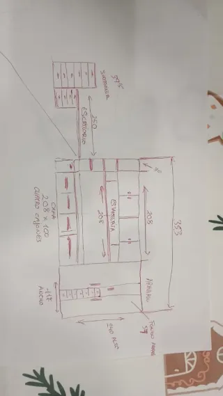 Muebles de habitación perfecto estado ,como nuevo