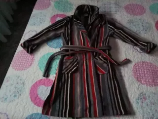 Bata de casa niño a rayas