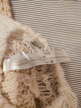 Twin Set Abito Maglia Bambina 8A