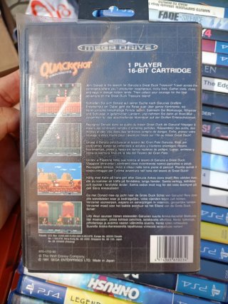 Megadrive Quackshot (Sega)