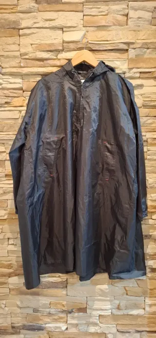 Impermeable moto negro