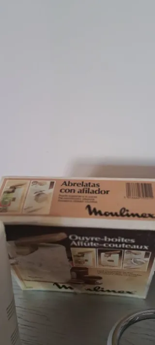 Abrelatas y afilador eléctrico Moulinex