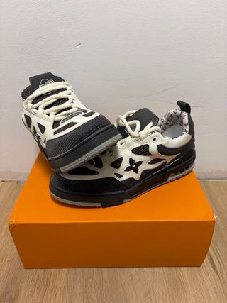 Zapatillas Louis Vuitton Skater Negras/Grises