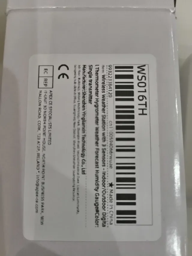 Estación meteorológica Temperatura