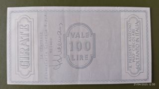 Assegni italiani anni '70