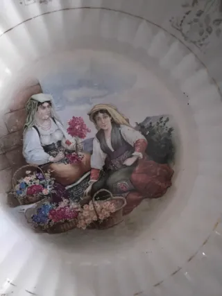 Fuente de porcelana de San Juan de Aznalfarache XI