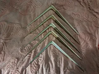 Escuadras grandes metálicas