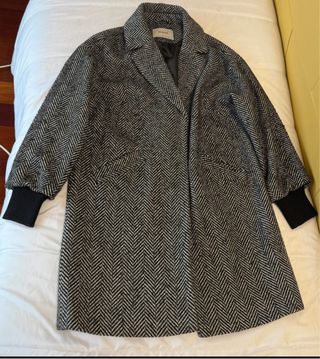 Casaco Stradivarius Cinza e Preto