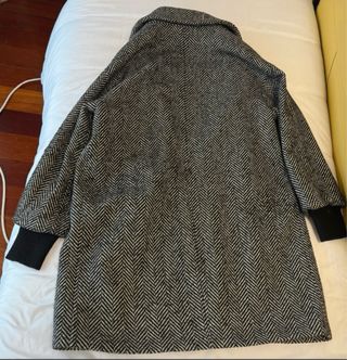 Casaco Stradivarius Cinza e Preto