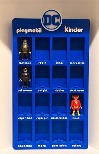 Playmobil DC Kinder Stand Display
