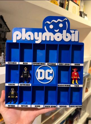 Espositore Playmobil DC Comics