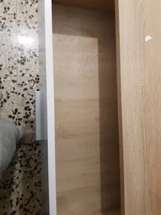 Mobile cassettiera in legno e metallo