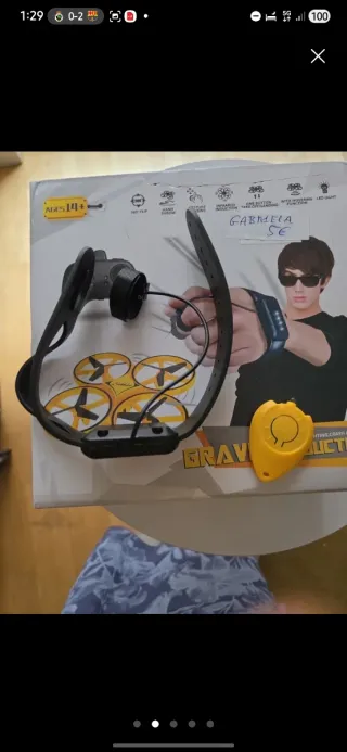 Dron Firefly Gravity Induction | Control por Gesto