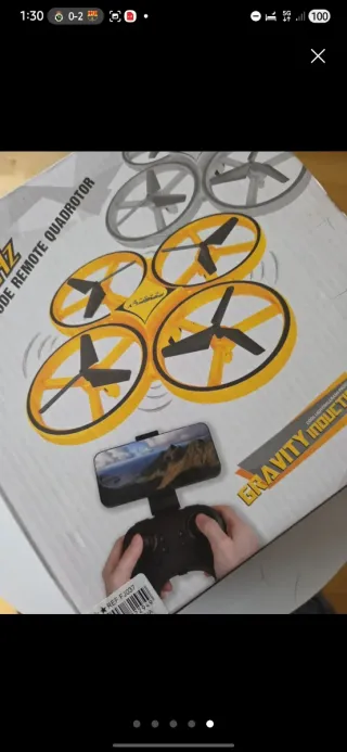 Dron Firefly Gravity Induction | Control por Gesto