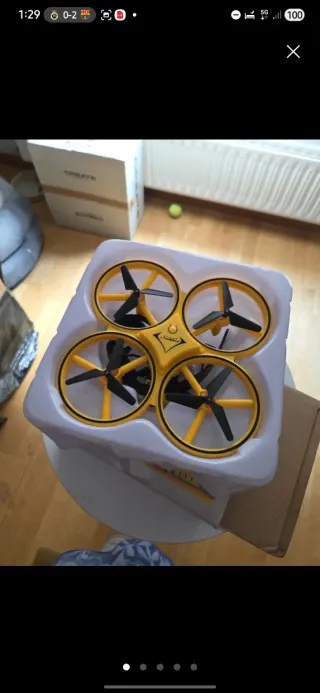 Dron Firefly Gravity Induction | Control por Gesto