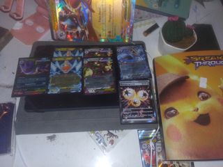 Cambio cartas Pokémon Fuego Fantasmales megaevoluc