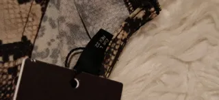 Blusa Estampada Serpiente Talla L