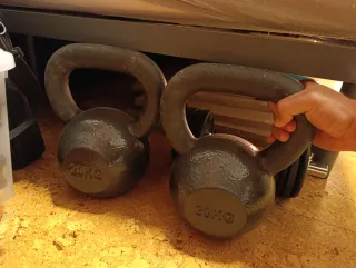 1ª Pesa Rusa Kettlebells de 20kg LEER!