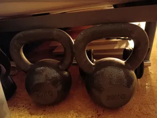 1ª Pesa Rusa Kettlebells de 20kg LEER!