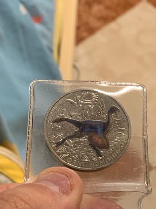 Moneda conmemorativa Austria 2022 Ornithomimus 3€