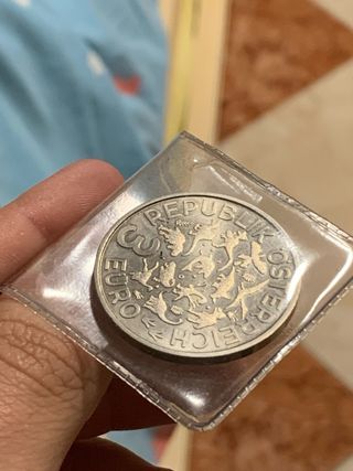 Moneda conmemorativa Austria 2022 Ornithomimus 3€