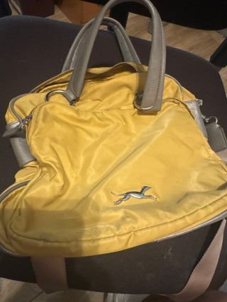 Bolso Bimba y Lola amarillo y gris