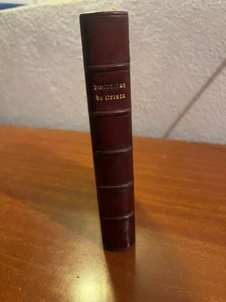 Imitación de Cristo - Tomás de Kempis 1887