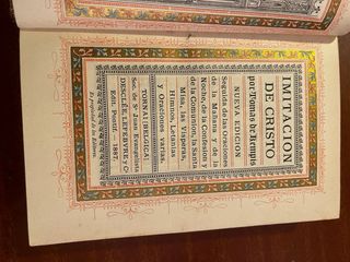 Imitación de Cristo - Tomás de Kempis 1887