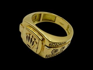 anillo oro 18k
