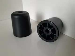 Coppia terminali contrappesi manubrio Piaggio