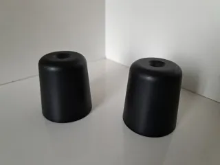 Coppia terminali contrappesi manubrio Piaggio