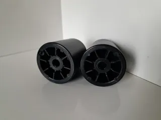 Coppia terminali contrappesi manubrio Piaggio