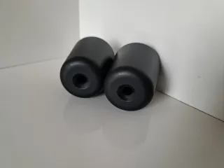 Coppia terminali contrappesi manubrio Piaggio