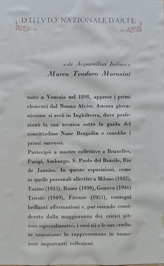 Quadro Venezia M.T. Morosini
